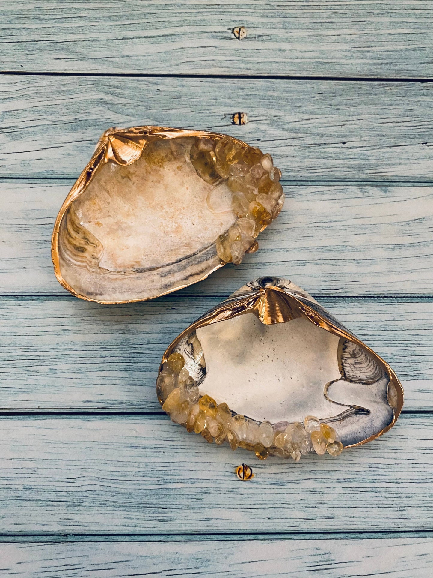 Citrine Crystal Shell